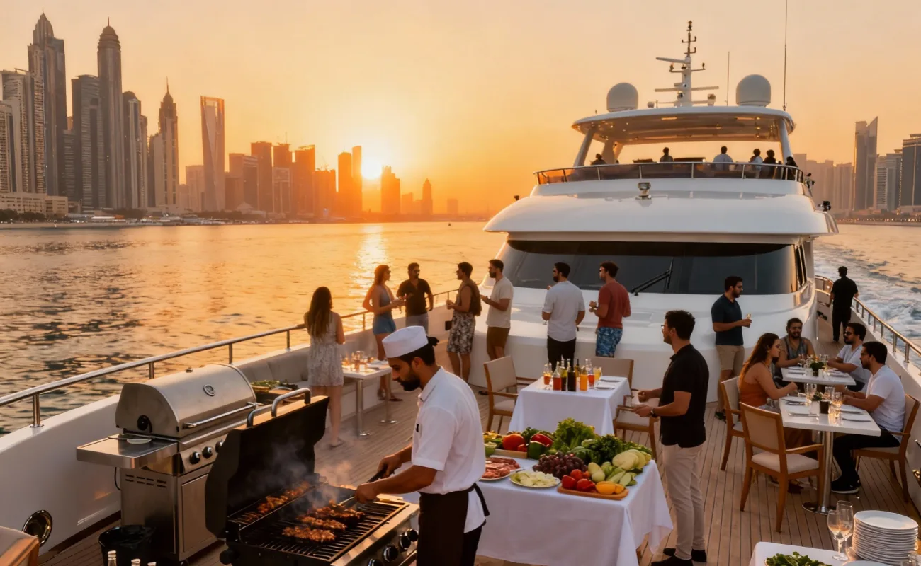 Best Time for Yacht Barbecues in Dubai