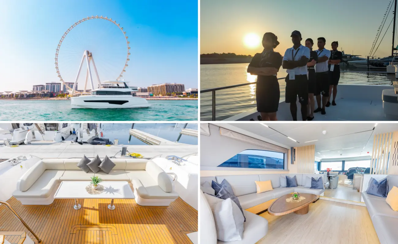 Basic Services Included in Dubai Marina Private Yacht Rental