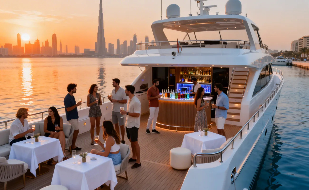 Yacht Rental Dubai for Small Parties