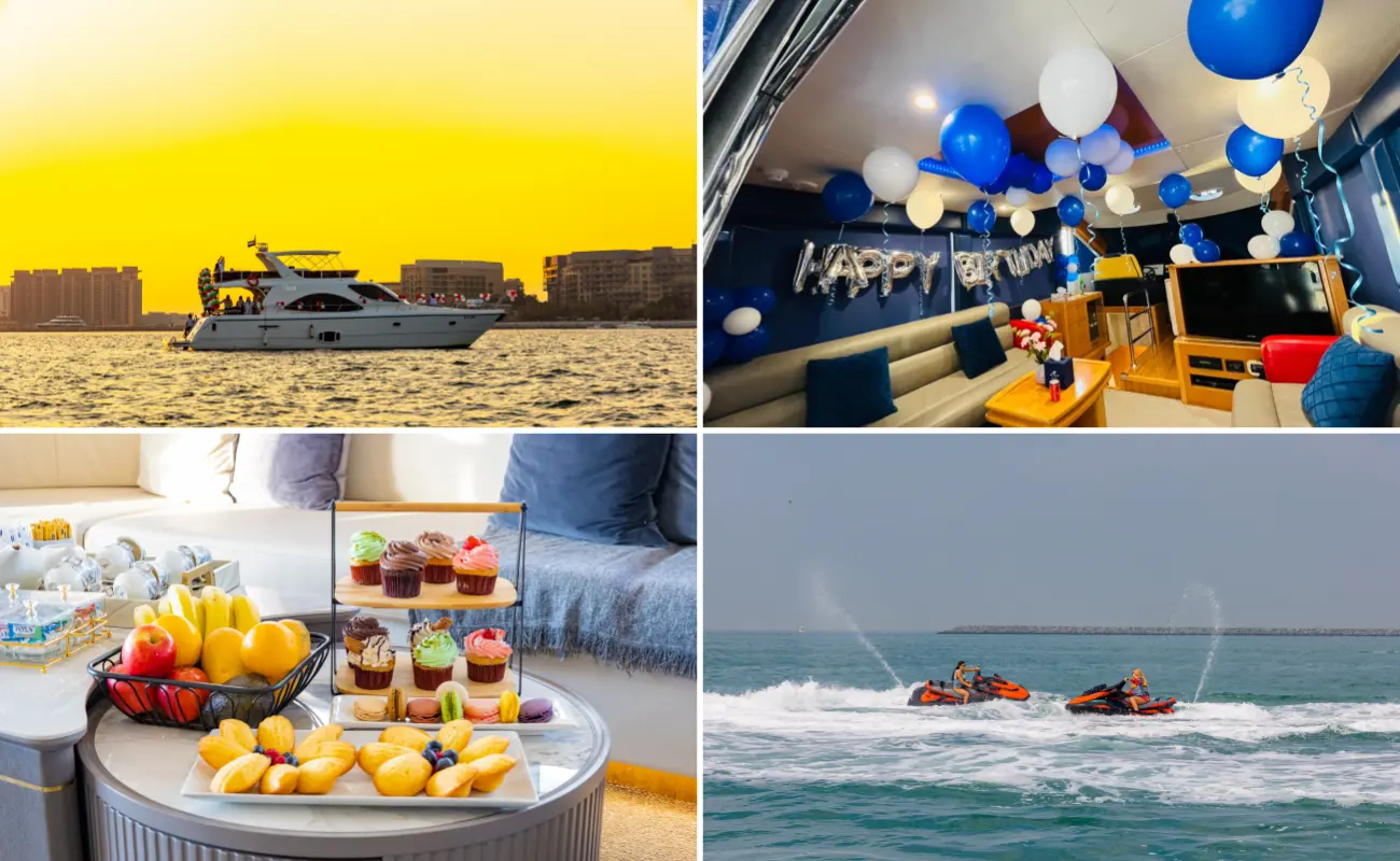 Types of Luxury Yacht Experiences in Dubai