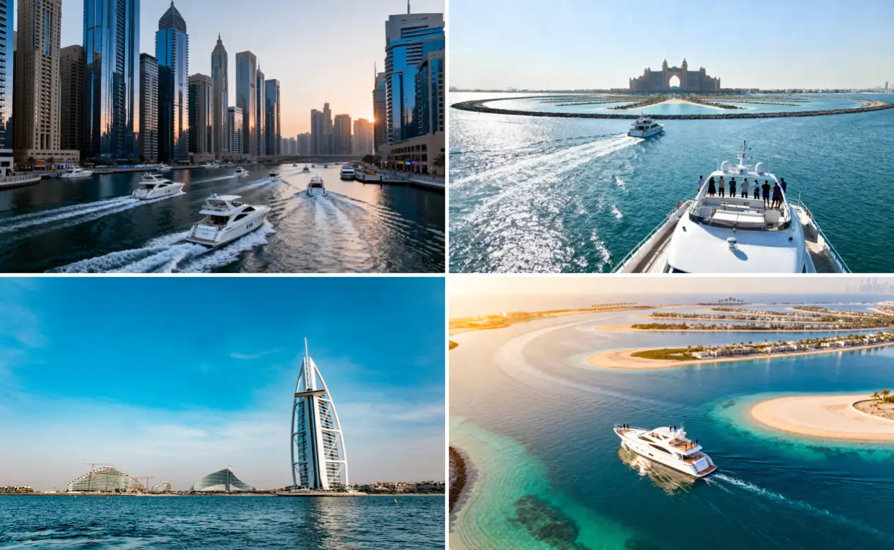 Popular Dubai Yacht Cruise Routes