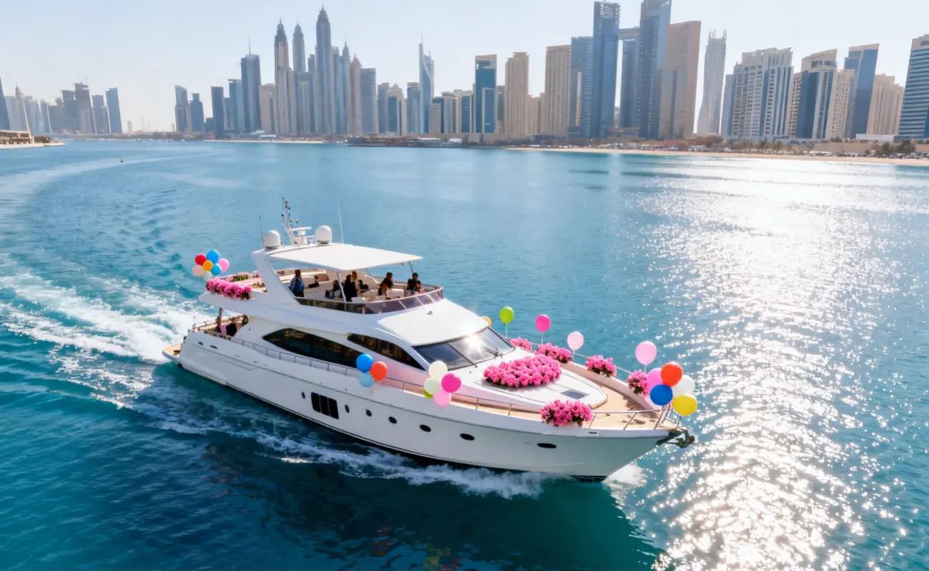 Yacht Rental Dubai for Special Occasions
