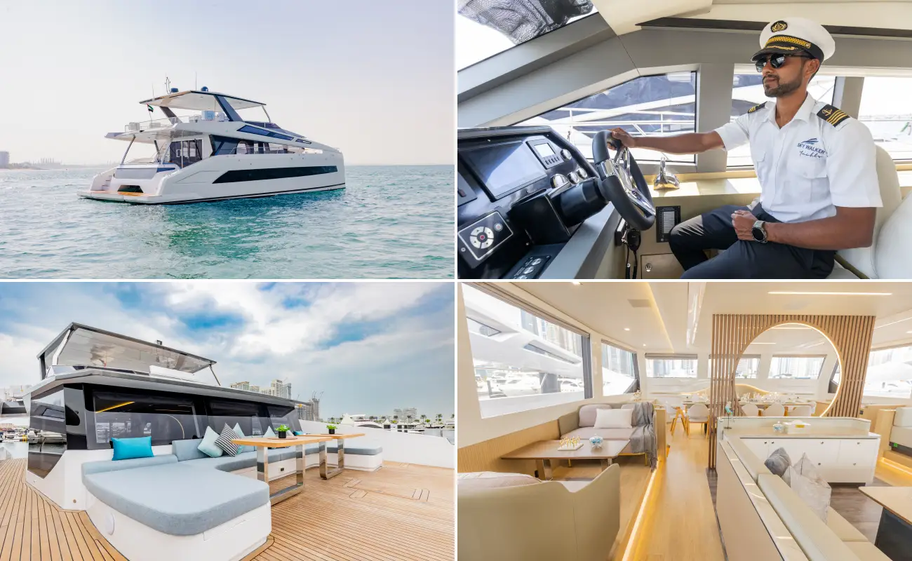 Basic Services Included in Dubai Private Yacht Charter