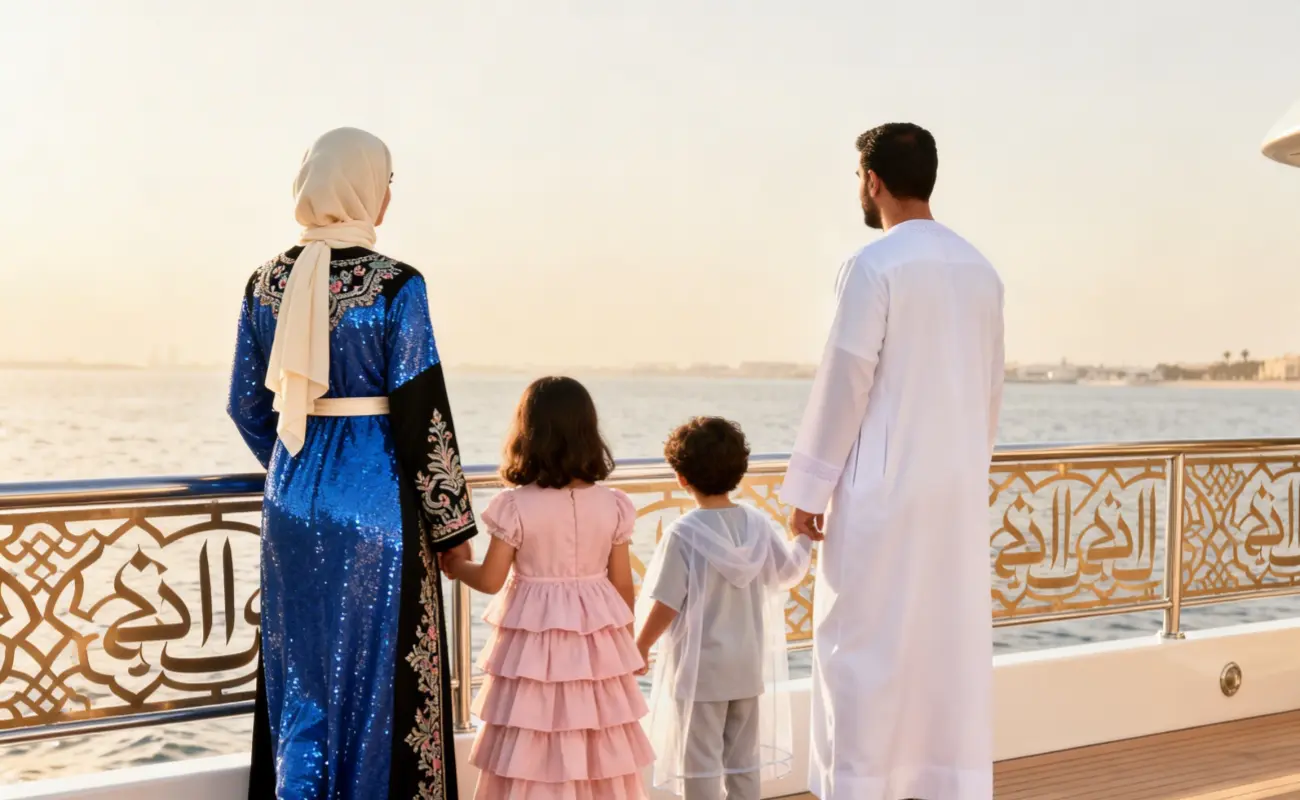 Dubai Yacht Ramadan Festive Outfits