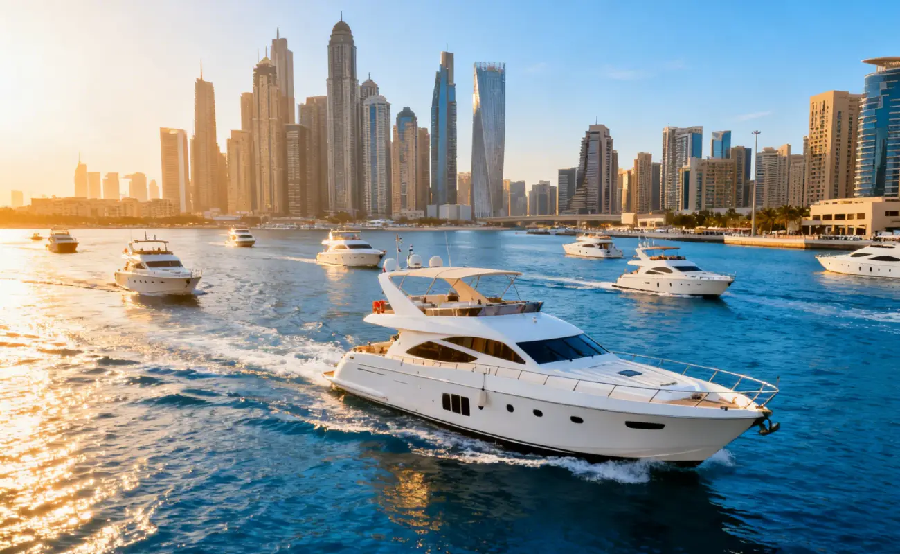 Dubai Marina Yacht Tour