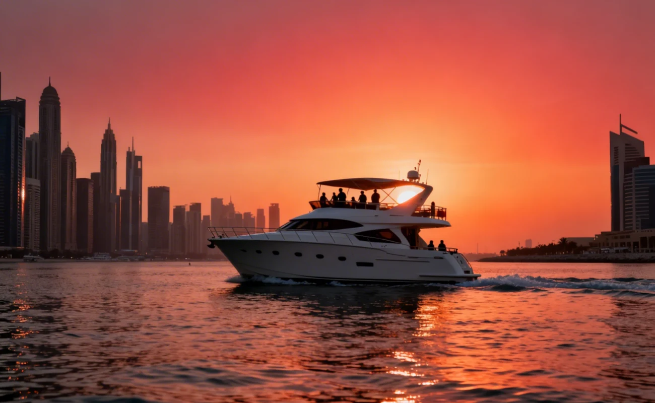 Dubai Marina Sunset Yacht Cruise