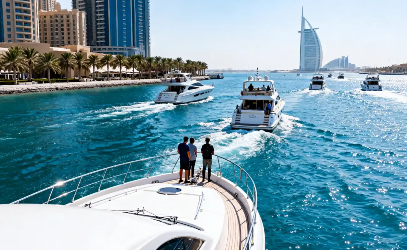 Dubai Marina Yacht Rental Experience
