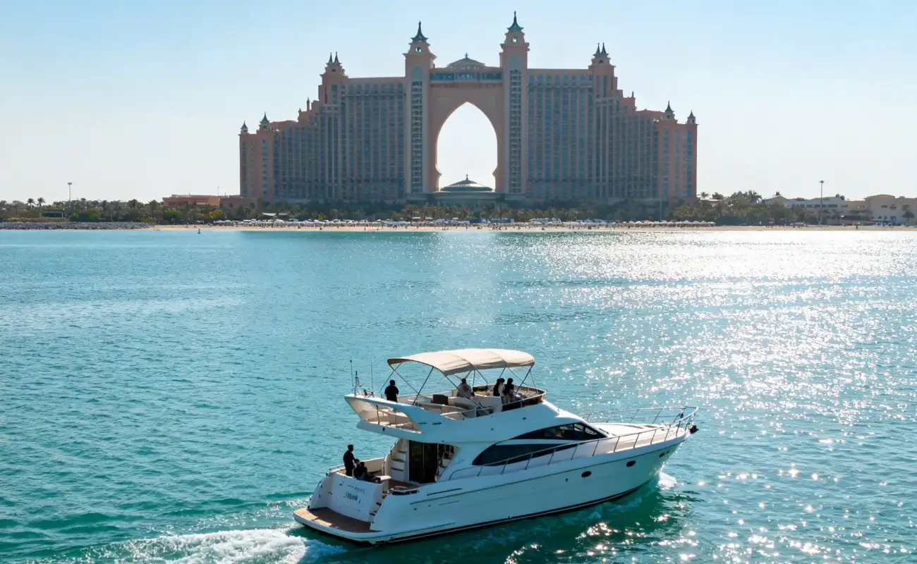 Palm Jumeirah yacht Trip