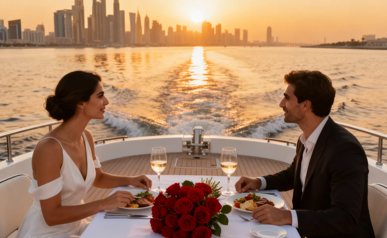 Luxury Dubai Yacht Charter All-Inclusive Package