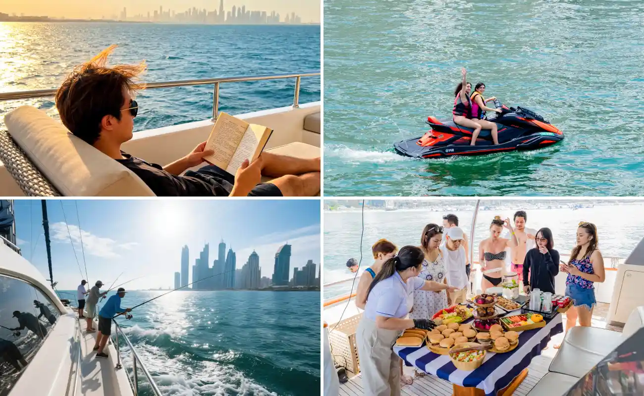 What to Do on a Yacht in Dubai