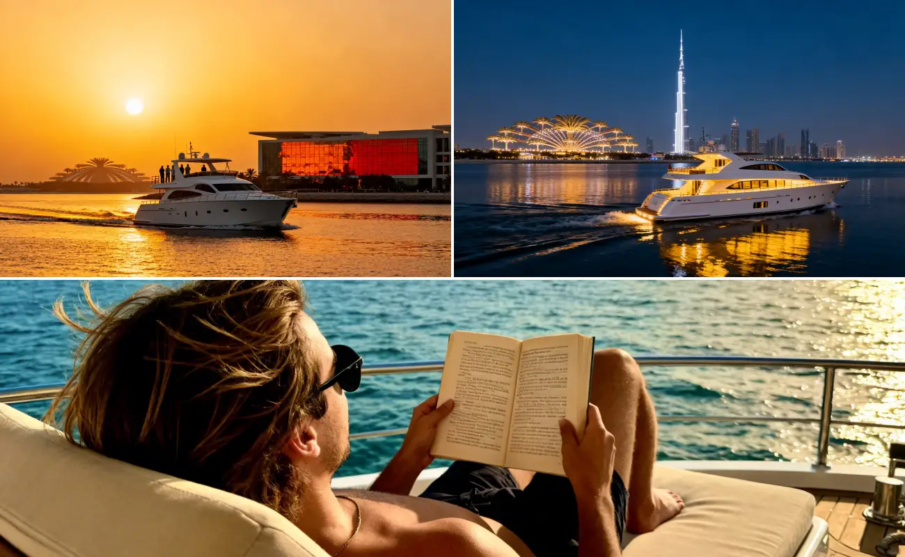 Sightseeing & Leisure Activities on a Dubai Yacht