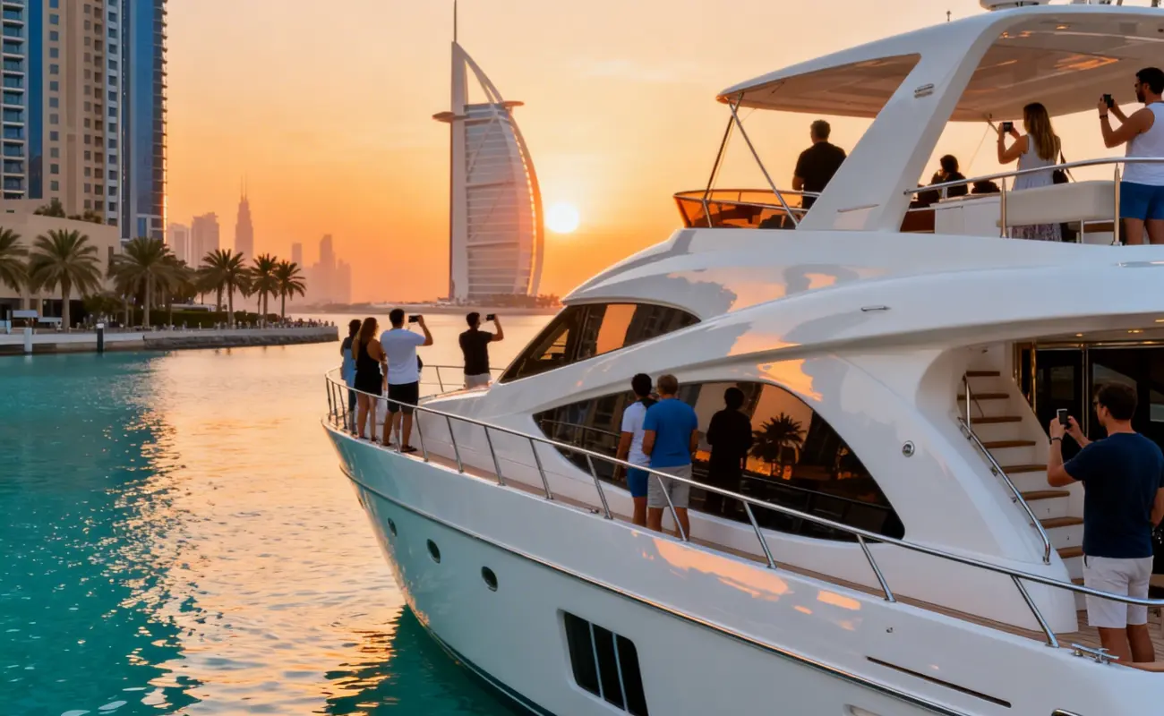 Dubai Yacht Rental for International Tourists