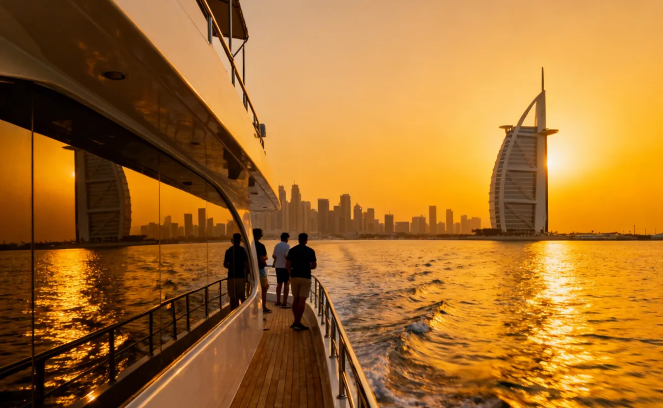 Book a Dubai Yacht Rental for International Tourists