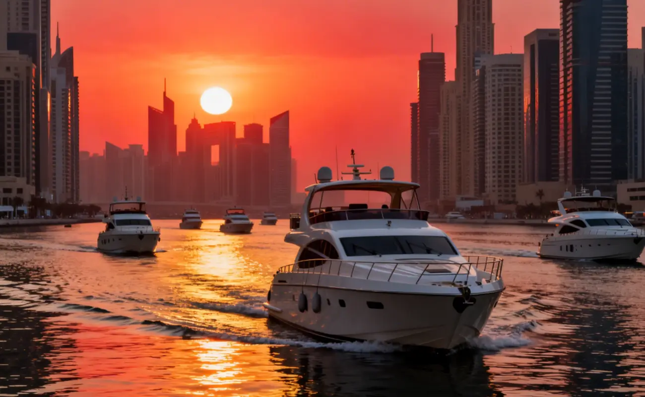 Dubai Marina Sunset Yacht Cruise
