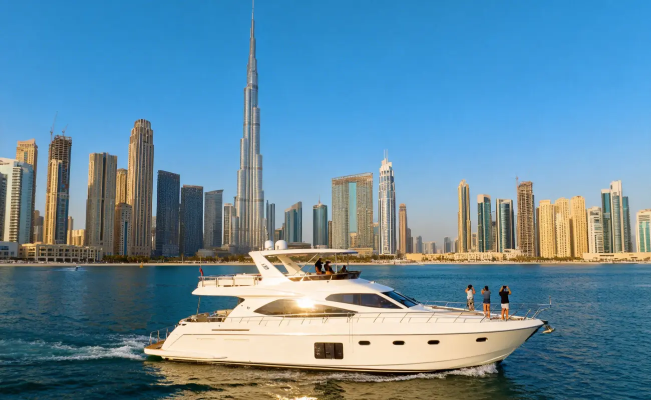 Best Time for Yacht Cruise in Dubai