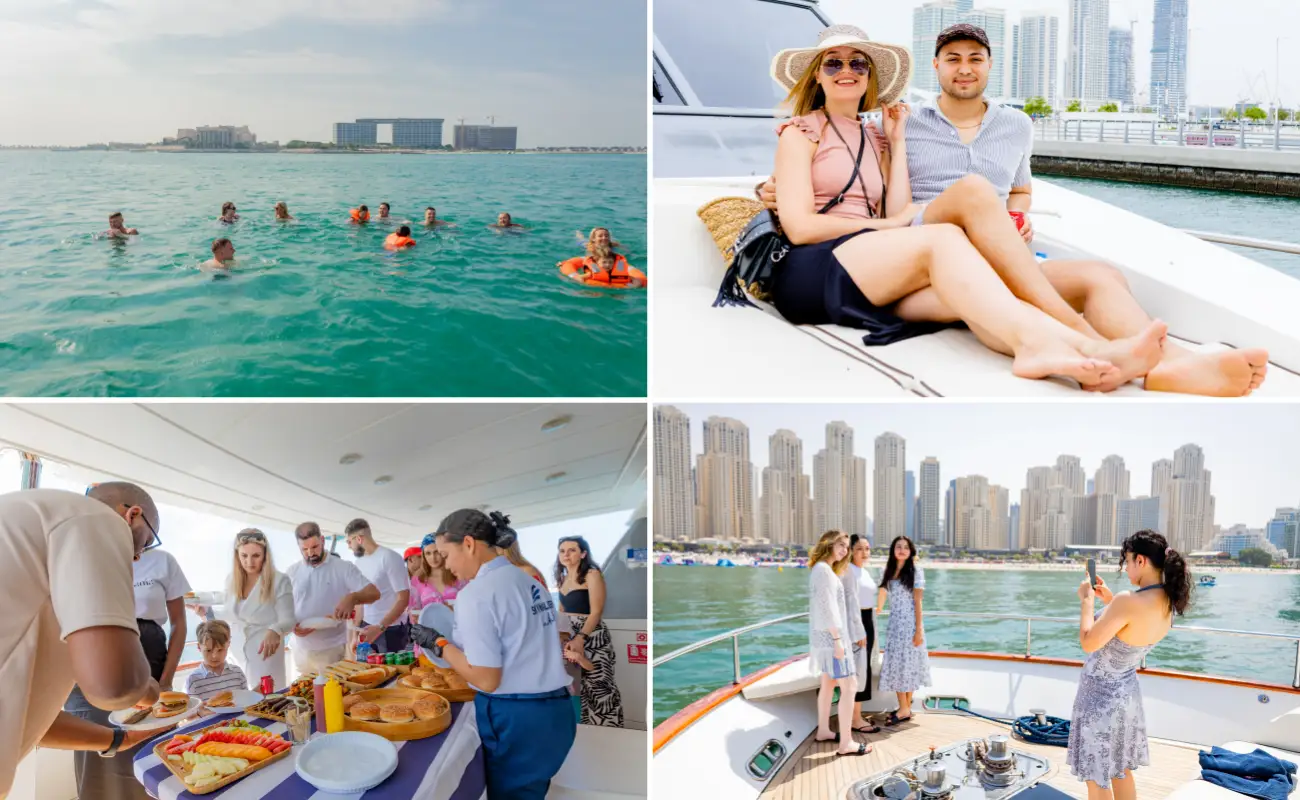 What to Do with a 4-Hour Yacht Rental Dubai