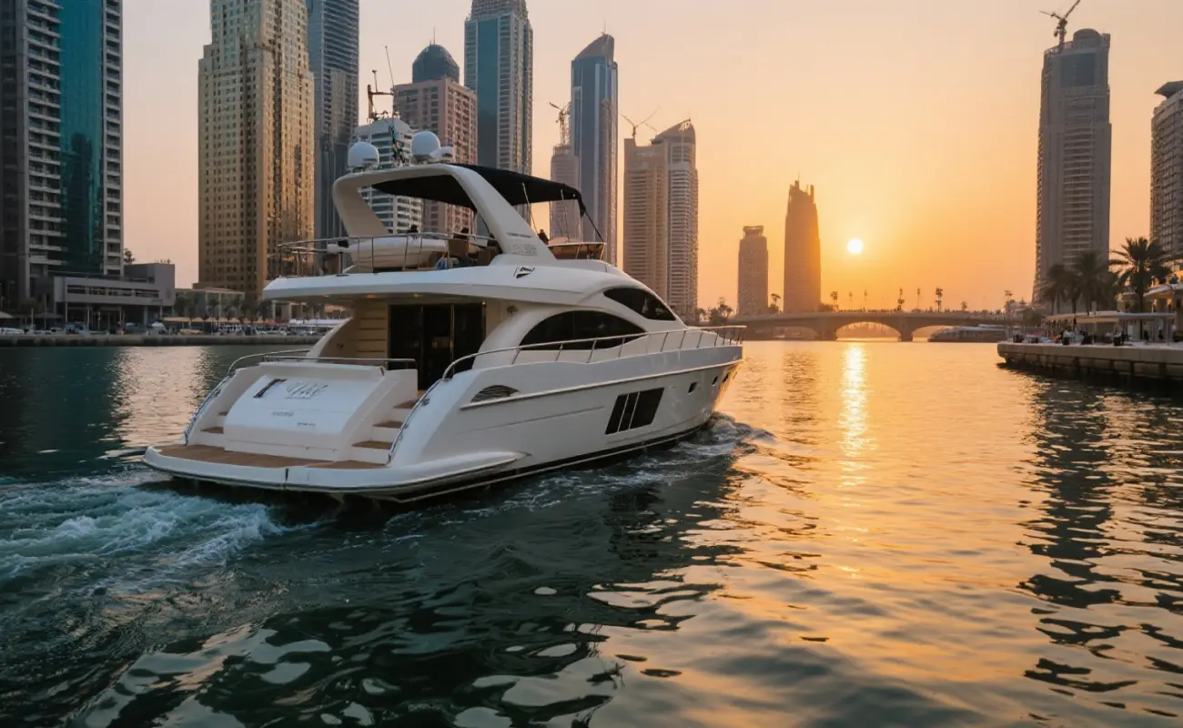 Dubai Marina Yacht Sunset Cruise