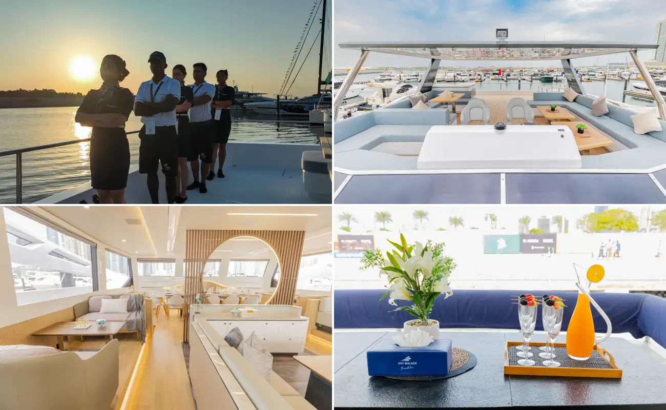 Dubai Marina Yacht Charter Packages Include