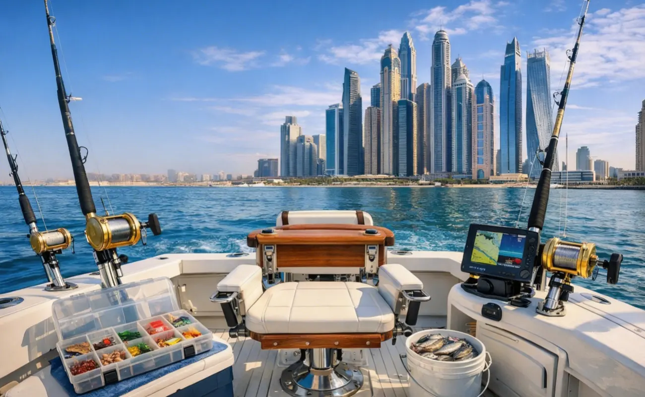Fishing Yacht Charter Dubai Marina