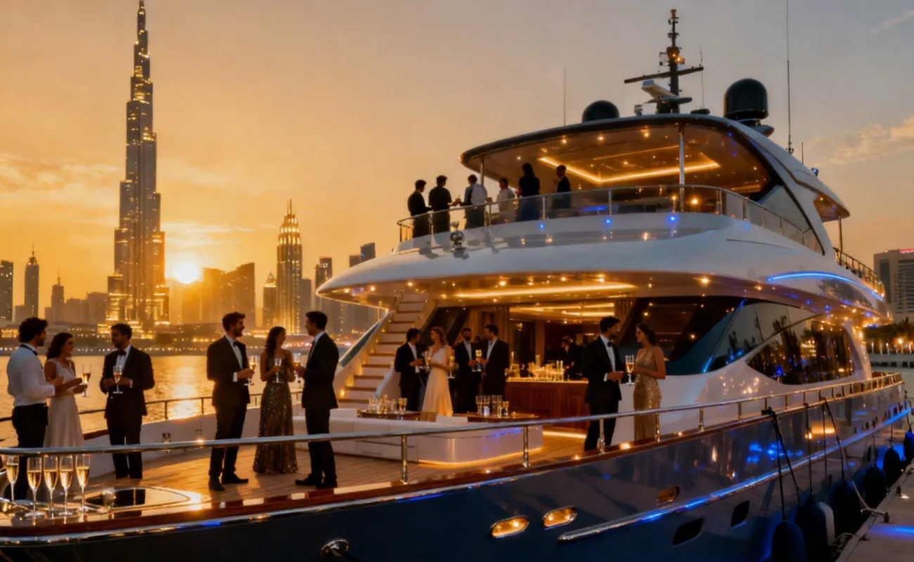 Yacht Rental Dubai for Private Party