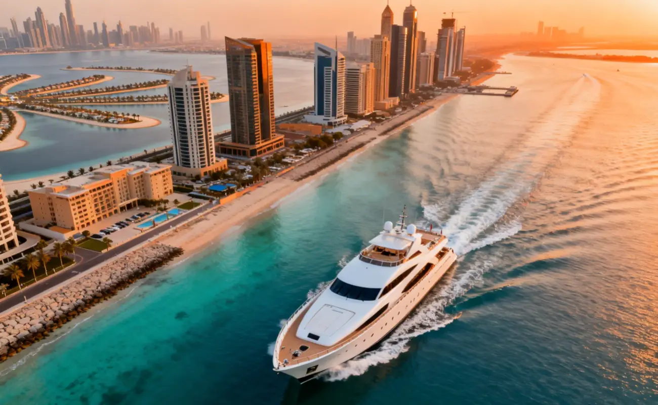 Dubai Coastline Yacht Tour