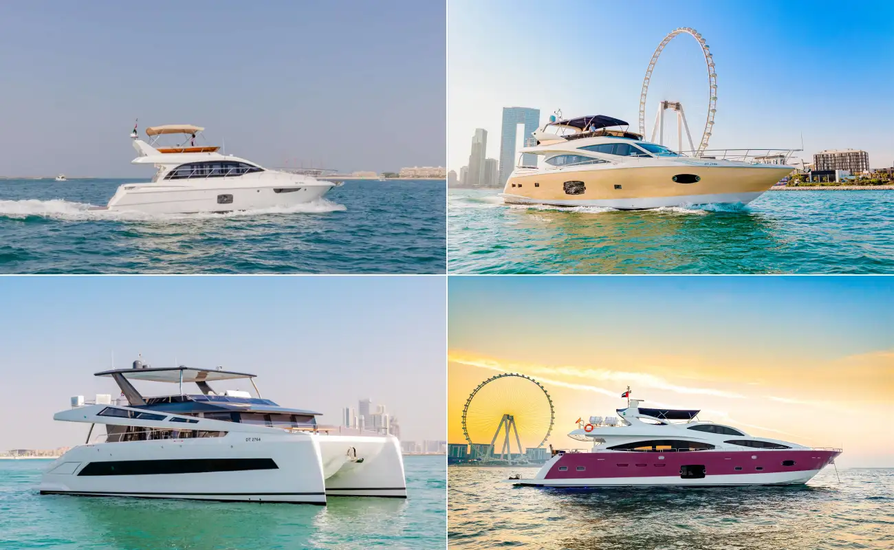 Dubai Yacht Rental Options