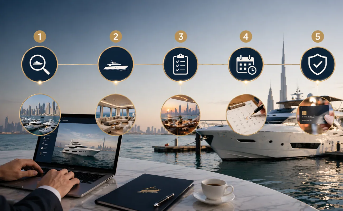 Book a Dubai Yacht for VIP Clients
