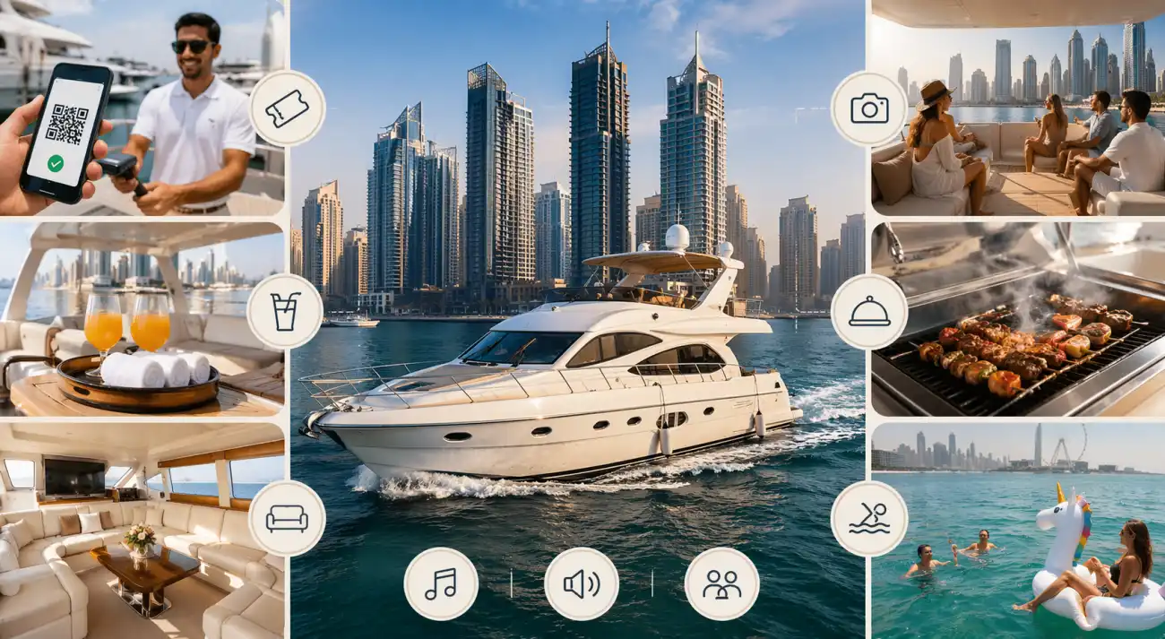Dubai Yacht Cruise Experience