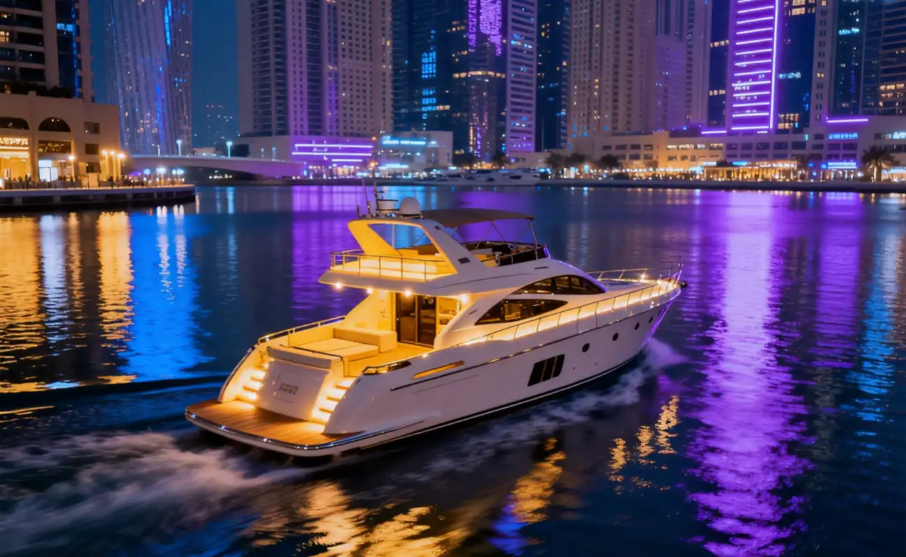 Dubai Marina Night Cruise