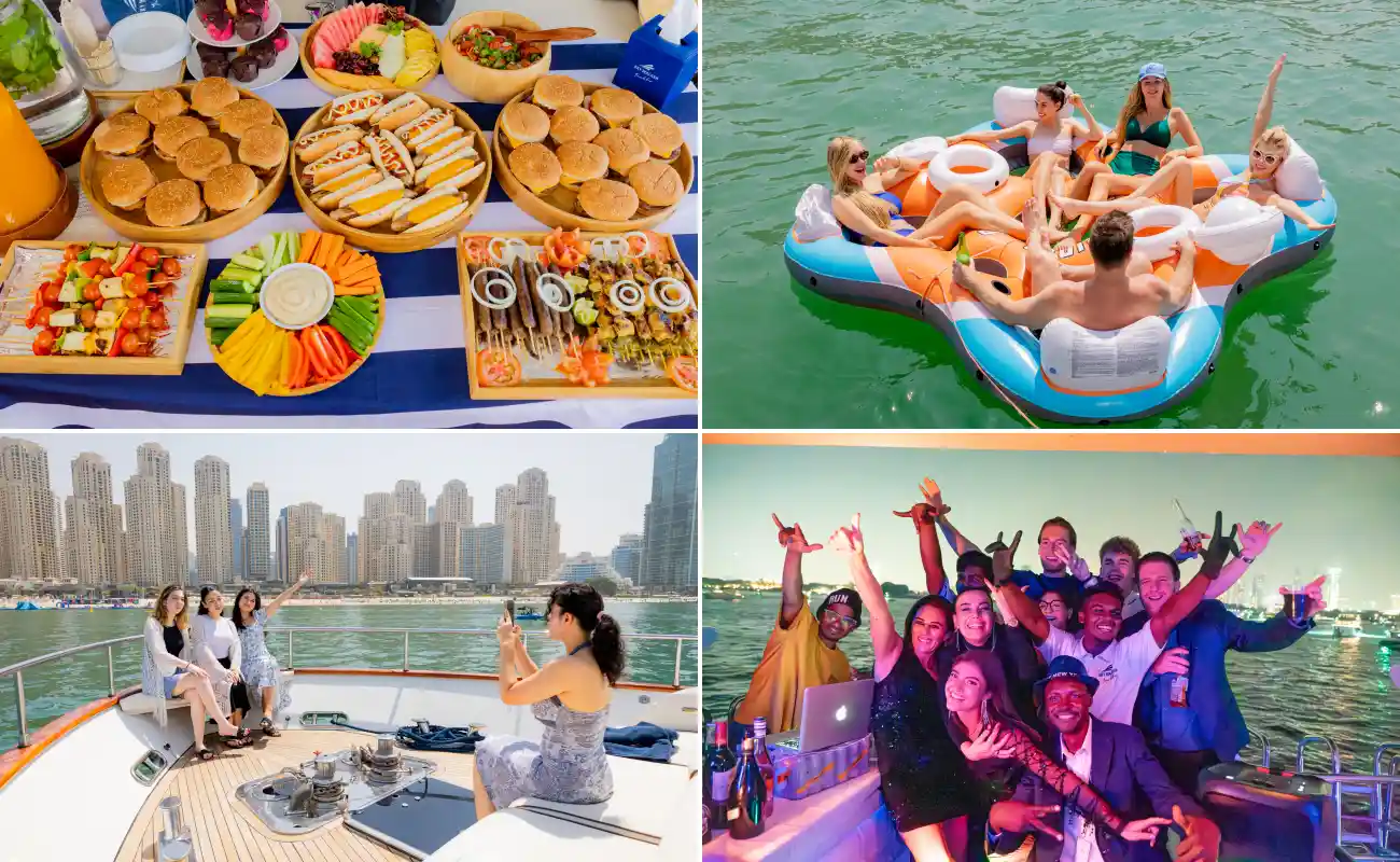 Top Things to Do on a Private Yacht Dubai Party