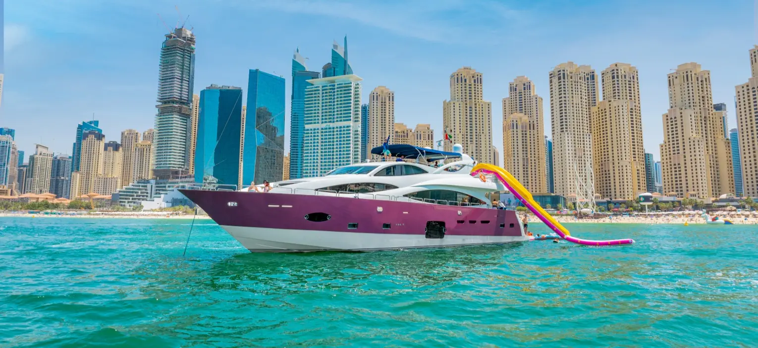 Affordable Shared Yacht Ride Dubai Marina