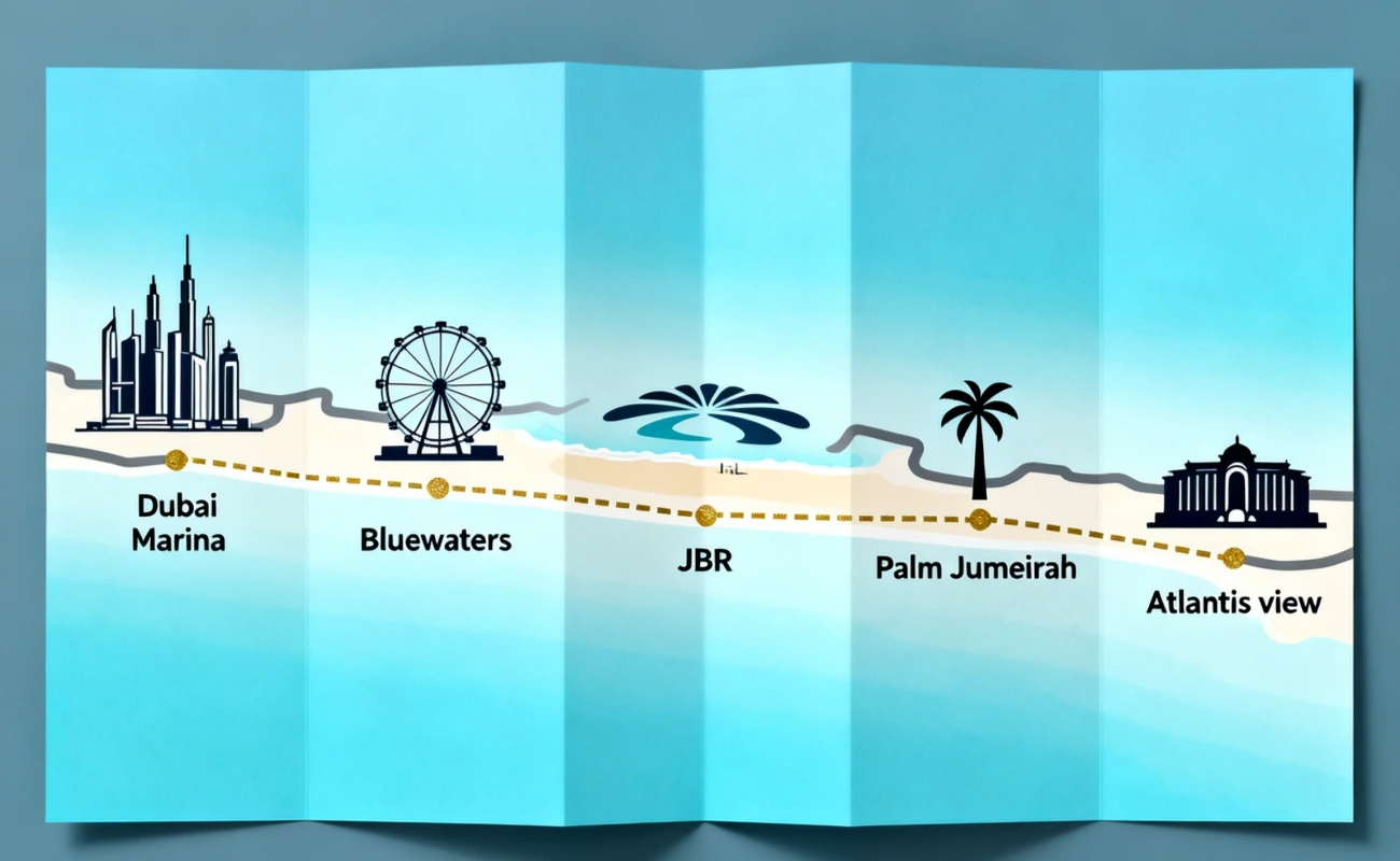 3-Hour Dubai Marina Birthday Yacht Party Itinerary