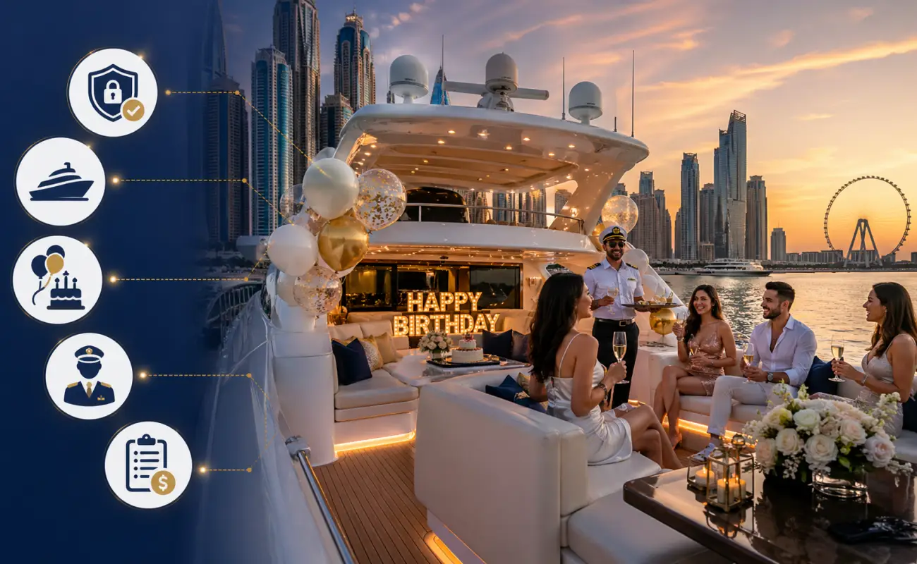 How to Choose the Best Private Yacht Rental Dubai for Birthday