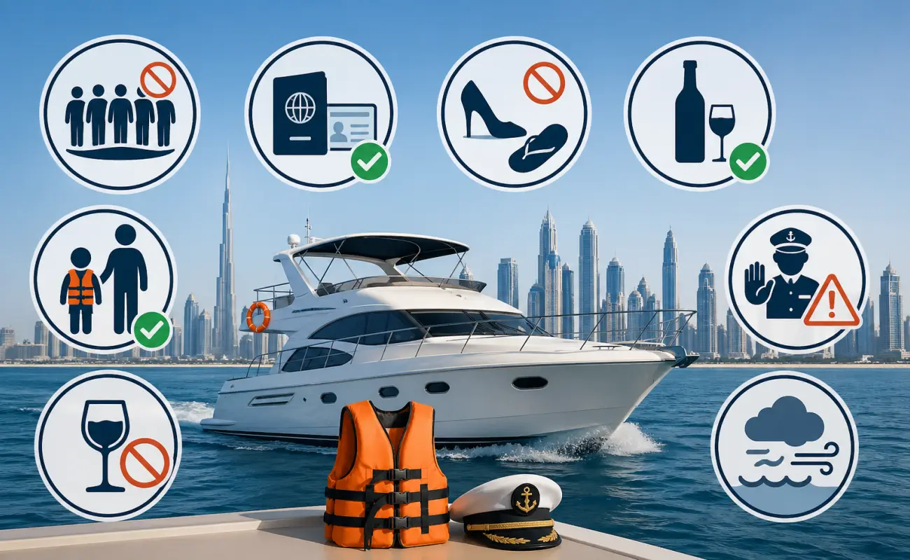 Safety Rules for Boating in Dubai