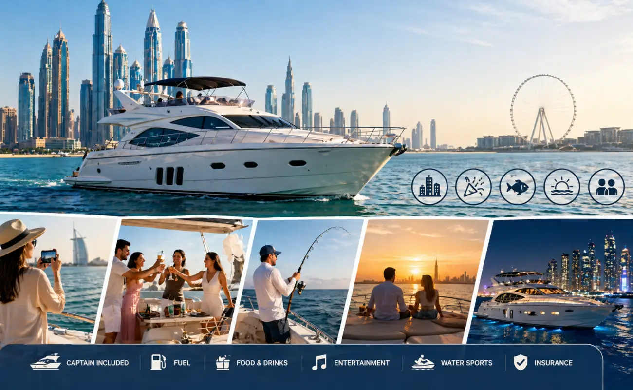 Dubai Yacht Rental Experience