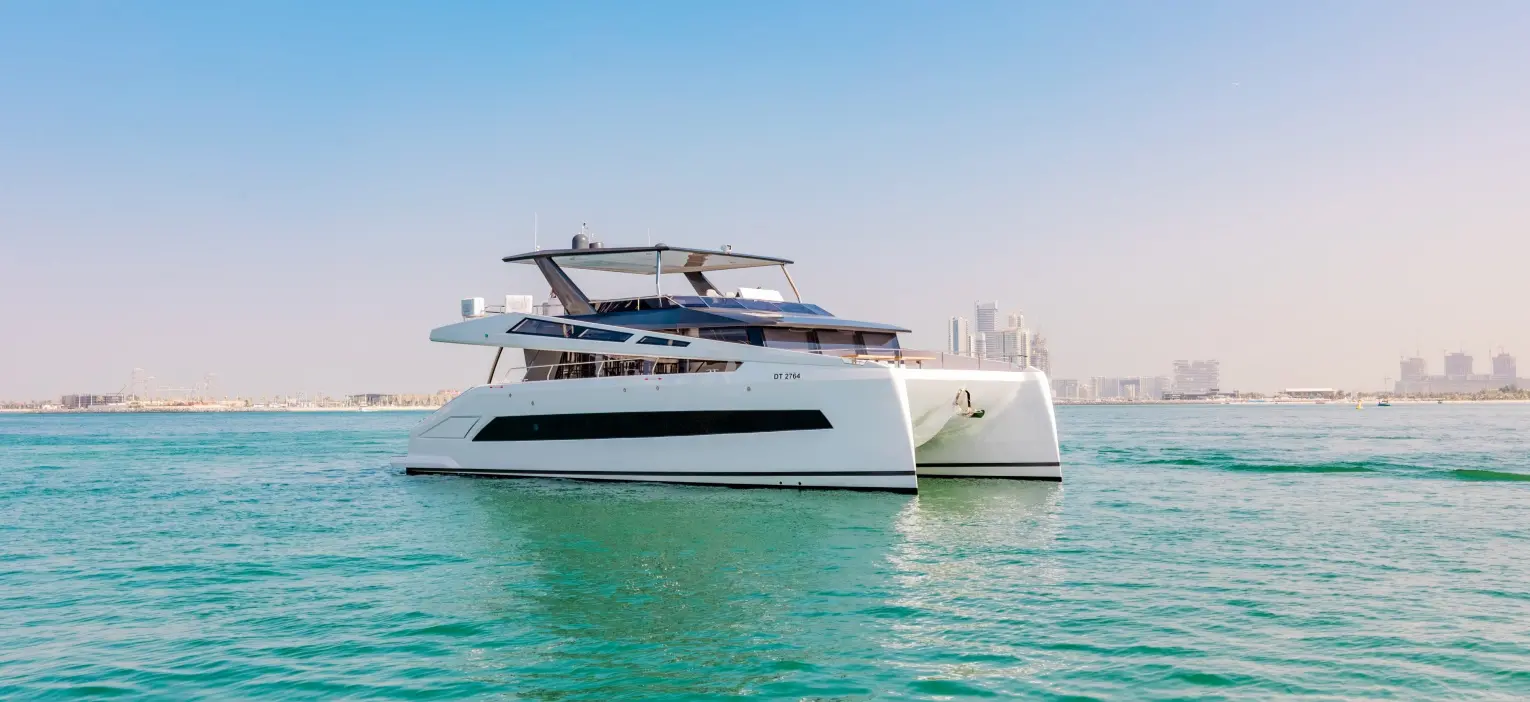 Dubai Harbour Catamaran Boat Cruise