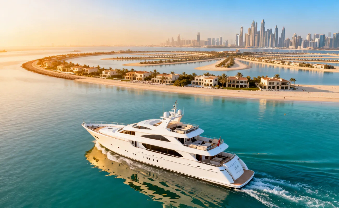 Palm Jumeirah Yacht Tour