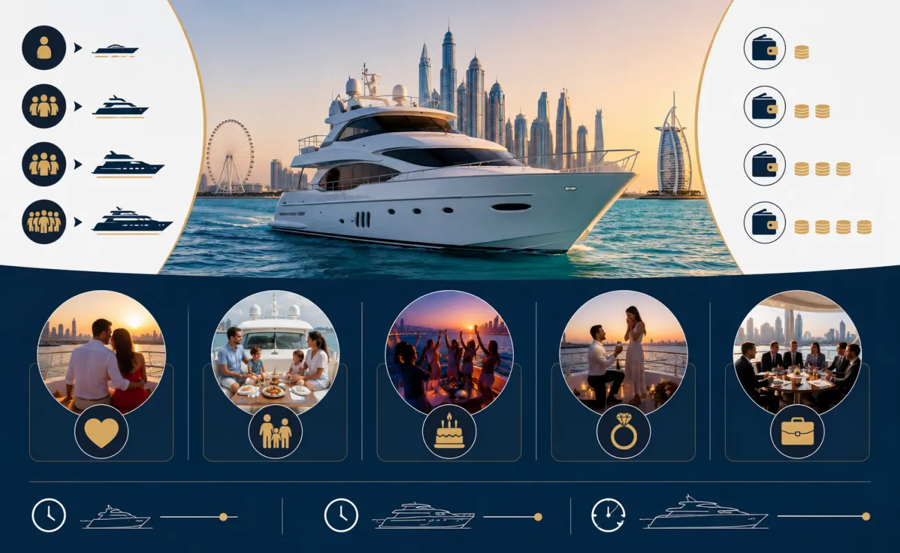 How to Choose the Best Yacht Experience in Dubai
