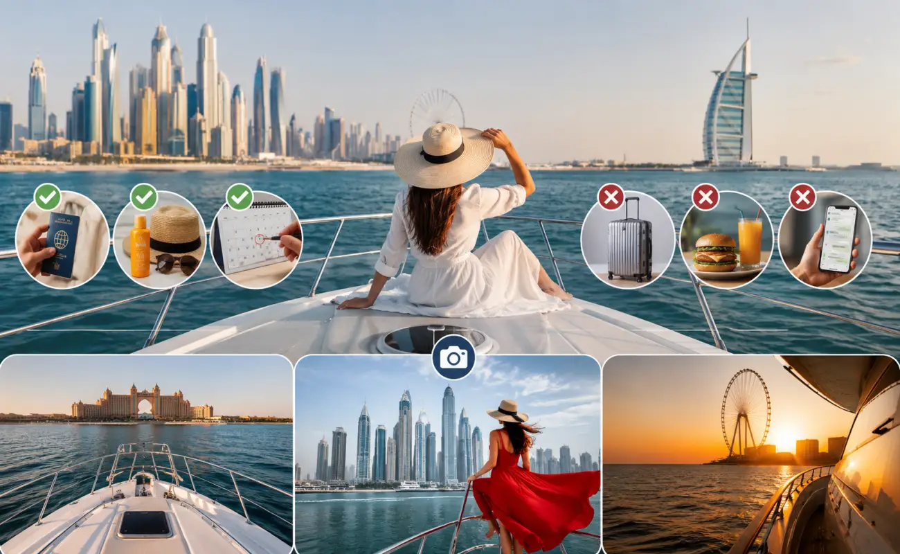 Practical Tips for Yacht Trips in Dubai