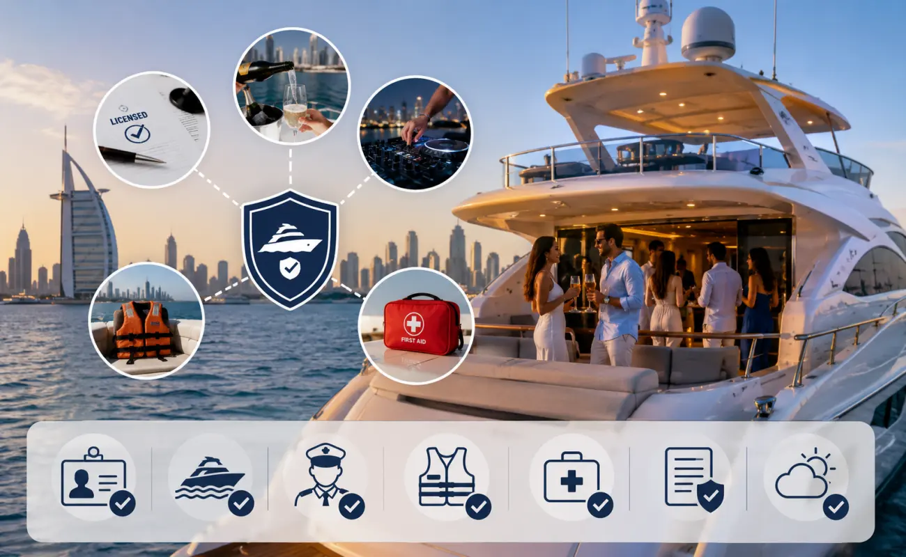 Booking Tips for a Yacht Party in Dubai