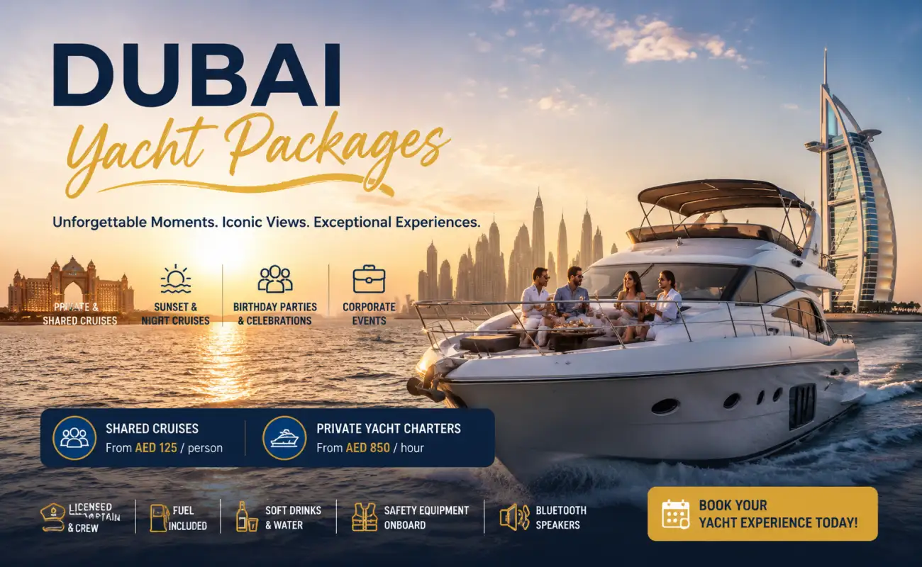 Dubai Yacht Packages