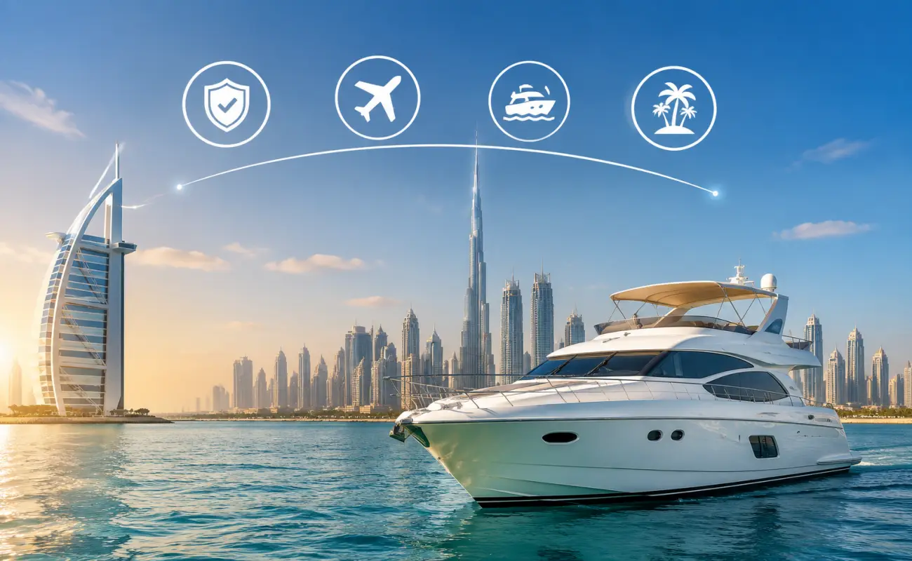Yacht Travel Safety in Dubai