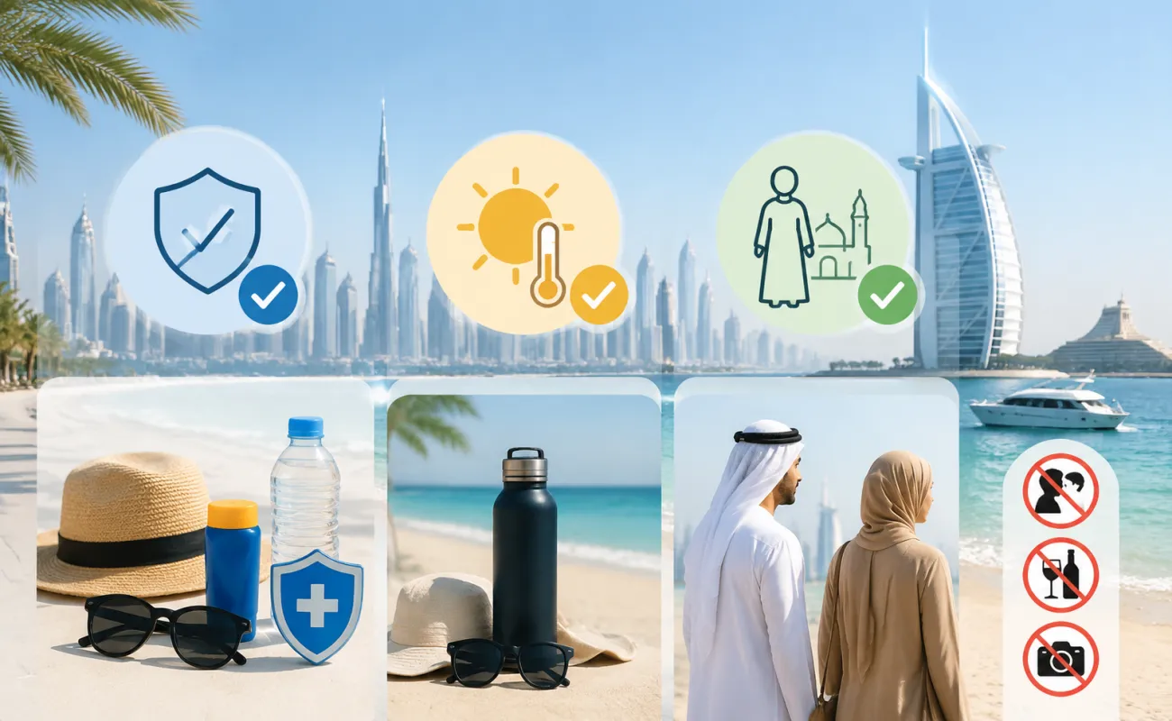 Dubai Travel Safety, Weather and Cultural Tips