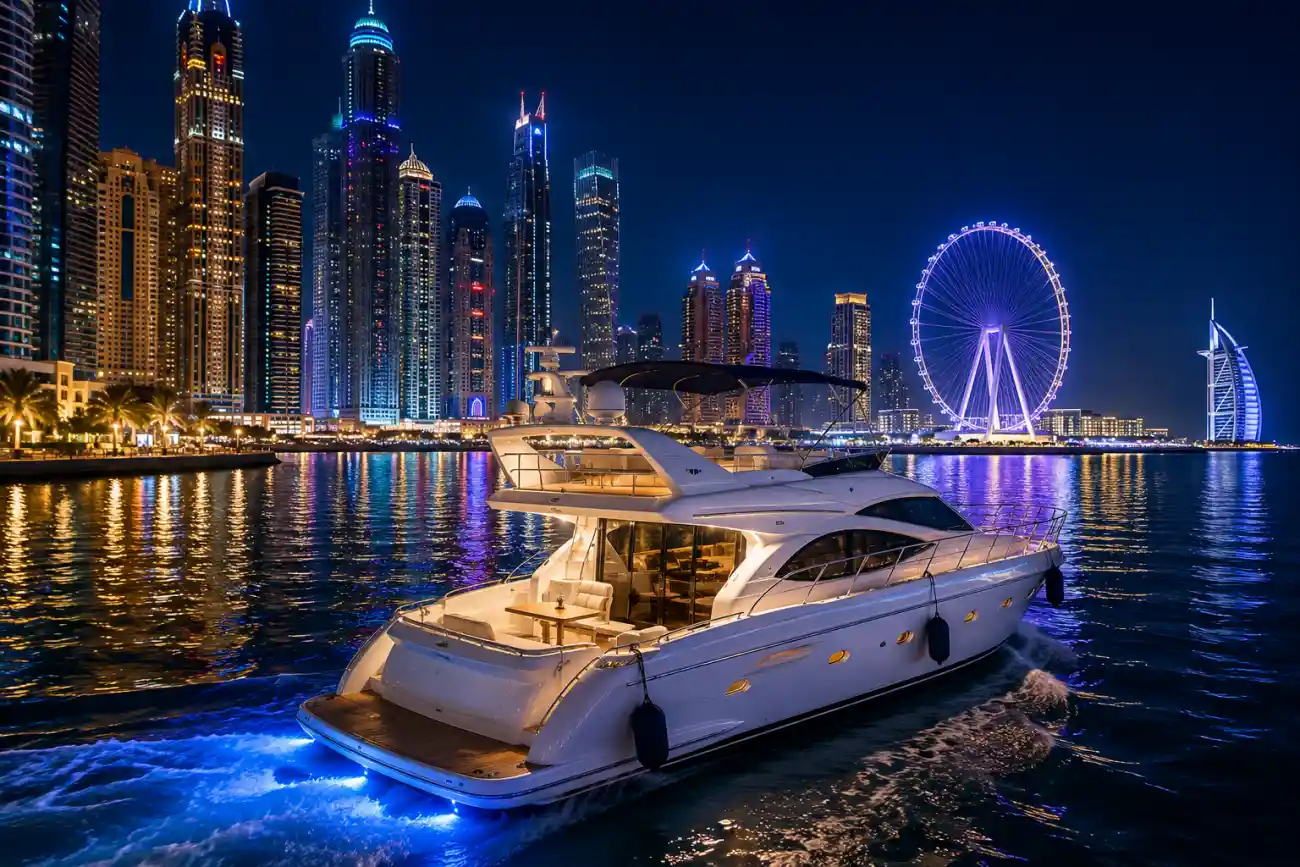 Night Cruise Dubai Marina