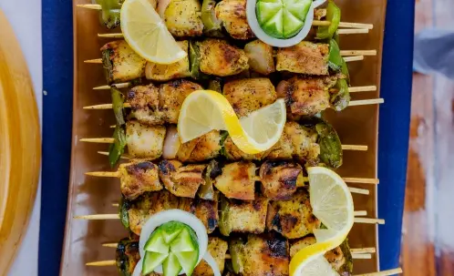 Dubai Harbour Yacht Sunset Cruise with BBQ Dinner