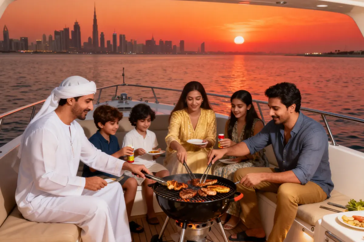 2-Hour Dubai Summer Sunset Yacht Cruise