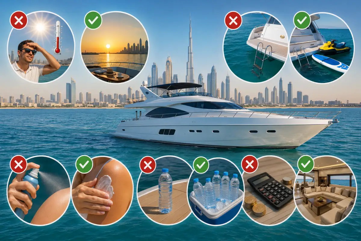 Summer Yacht Rental Mistakes to Avoid