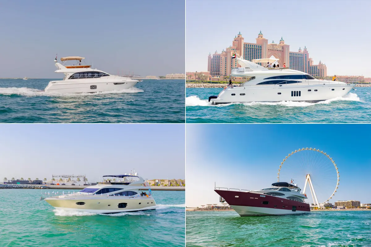 Best Private Yachts for a Dubai Summer Long Weekend
