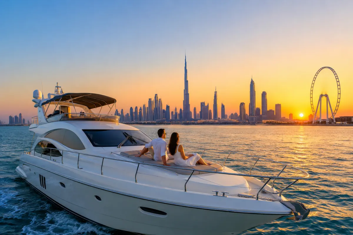Dubai Long Weekend Yacht Rental