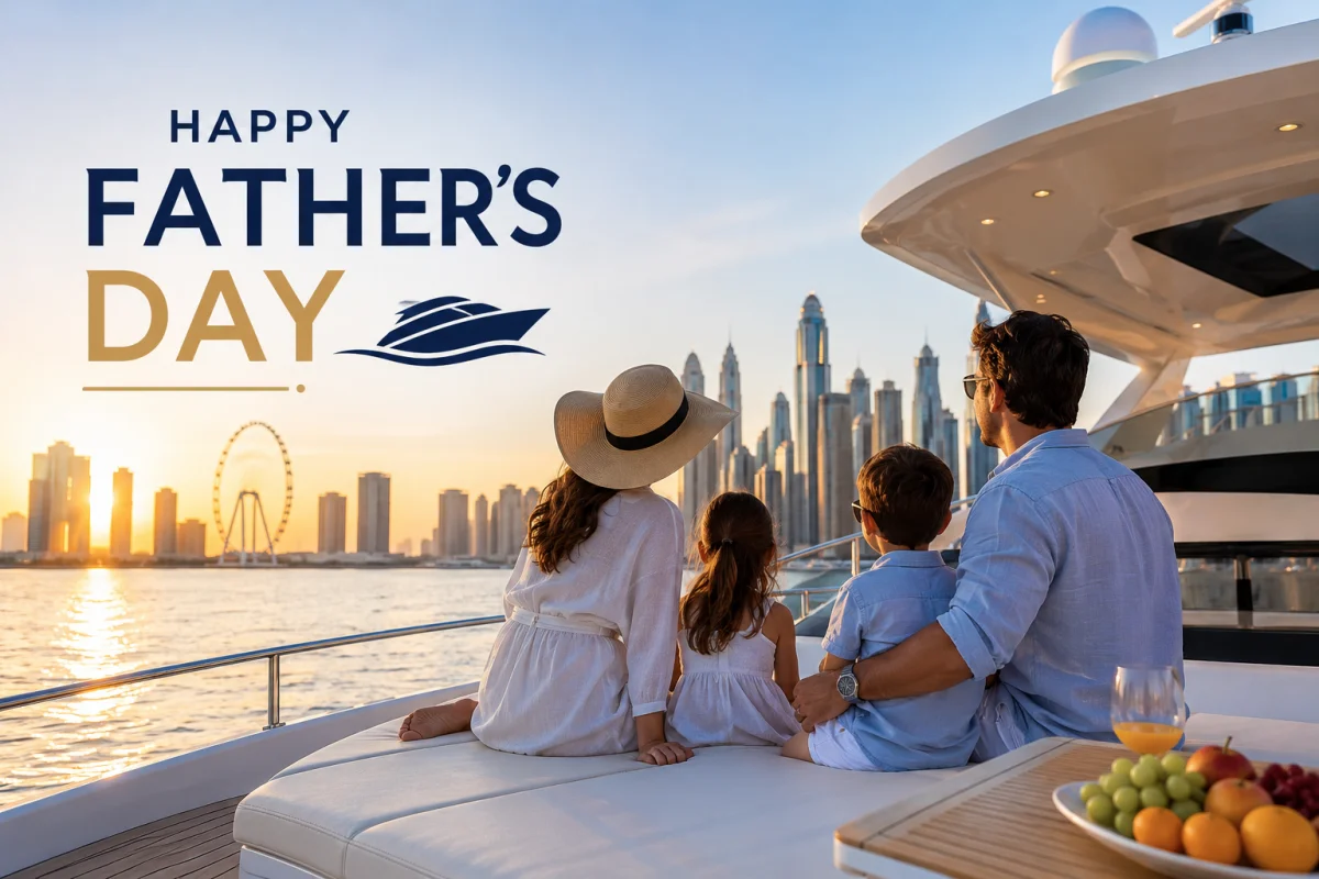 Father's Day Yacht Rental Dubai